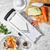 Oxo-mandolina/plastrownica V Biała, Good Grips